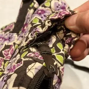 EUC Vera Bradley Plum Petals backpack s-l400.jpg main image 2
